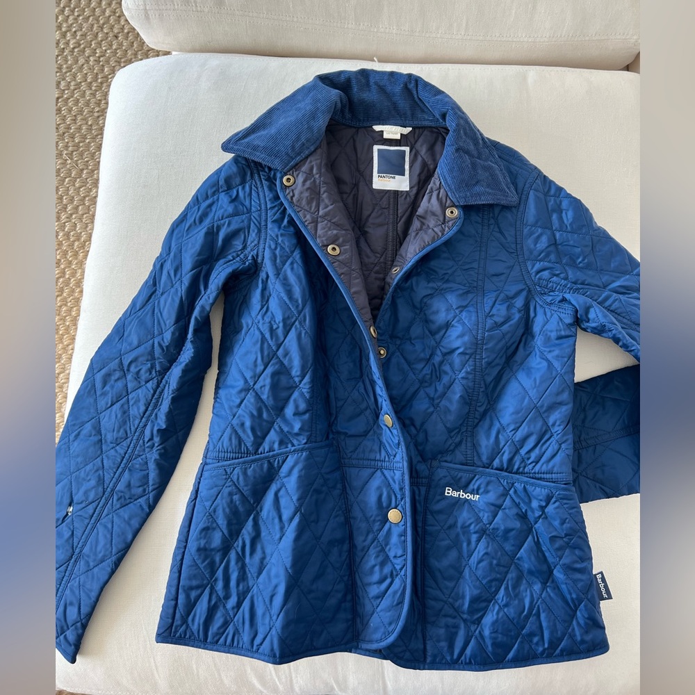 Blue Barbour Pantone